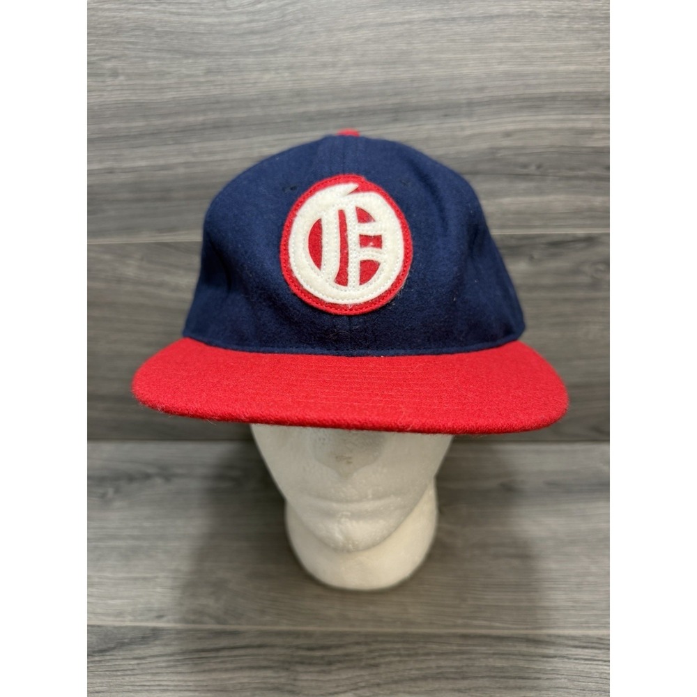 Ebbets Field Flannels Vintage Oakland Oaks 1948 Made In USA Wool Baseball 7 5/8